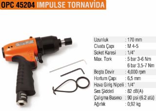  Impulse HavalTornavida (Tork Kontrollu)